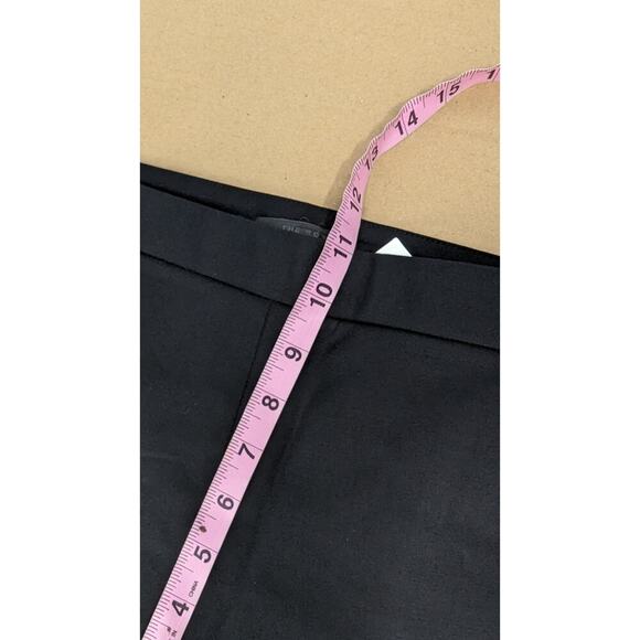 NWT $690 THE ROW Seloc Crop Stretch Cotton Straight Size 8 Dress Pants - Picture 9 of 10